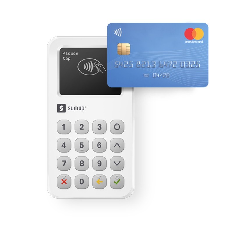 SumUP Air Bezahlterminal für EC-Karten und Kreditkarten 